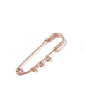ROSE GOLD PLATED 304 Stainless Steel Safety Pins Brooch Findings 304 Stainless Steel Safety Pins Brooch Findings