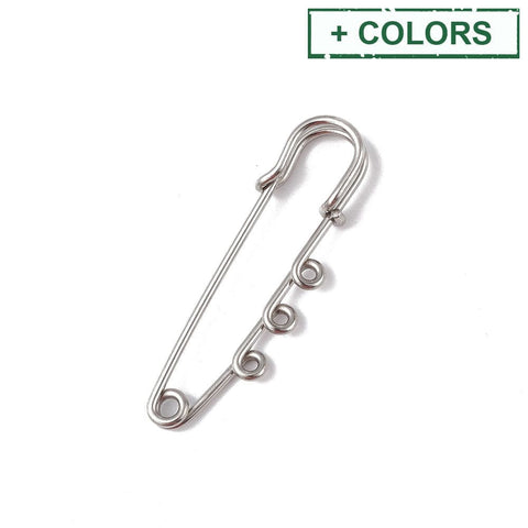 304 Stainless Steel Safety Pins Brooch Findings 304 Stainless Steel Safety Pins Brooch Findings