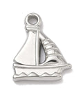 304 Stainless Steel Sailboat Pendant Charm – Stainless Steel Color, 20x16mm Stainless Steel Sailboat Pendant Charm 20x16mm | BalzarCrafts
