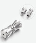 STAINLESS STEEL 304 Stainless Steel Screw Clasps, Column, 5x11.5mm 304 Stainless Steel Screw Clasps, Column, 5x11.5mm