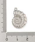 304 Stainless Steel Snail Shell Pendant Charm – 22mm 304 Stainless Steel Snail Shell Pendant Charm – 22mm