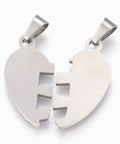 304 Stainless Steel Split Pendants, with Enamel, Heart with Word Best Friend, about 30mm wide 304 Stainless Steel Split Pendants, with Enamel, Heart with Word Best Friend, about 30mm wide