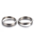 304 Stainless Steel Split Rings, 5x1mm 304 Stainless Steel Split Rings, 5x1mm