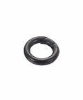 304 Stainless Steel Spring Gate Rings, Gunmetal, 18x3.3mm 304 Stainless Steel Spring Gate Rings, Gunmetal, 18x3.3mm
