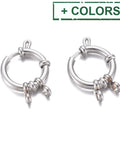304 Stainless Steel Spring Ring Clasps, Ring, 16mm 304 Stainless Steel Spring Ring Clasps, Ring, 16mm