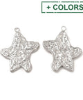 304 Stainless Steel Starfish Pendants, Textured, 26x21mm 304 Stainless Steel Starfish Pendants, Textured, 26x21mm