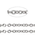 304 Stainless Steel Textured Cable Chain – Tarnish Resistant Soldered Chain 304 Stainless Steel Textured Cable Chain – Tarnish Resistant Soldered Chain