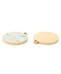 304 Stainless Steel Tree Enamel Pendants, 18K Gold Plated, Ion Plated 304 Stainless Steel Tree Enamel Pendants, 18K Gold Plated, Ion Plated