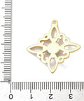 304 Stainless Steel Trinity Knot Pendant 18K Gold Black Enamel 30mm 304 Stainless Steel Trinity Knot Pendant 18K Gold Black Enamel 30mm