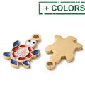 304 Stainless Steel Turtle Pendants with Enamel, 11x17mm 304 Stainless Steel Turtle Pendants with Enamel, 11x17mm