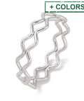 304 Stainless Steel Wave Ring, 17mm 304 Stainless Steel Wave Ring, 17mm | BalzarCrafts