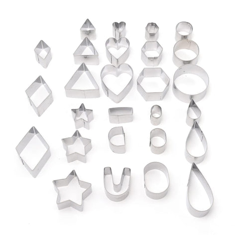 430 Stainless Steel Cookie Cutters Set, Earring Shape Bakeware and DIY Clay Tools 430 Stainless Steel Cookie Cutters Set, Earring Shape Bakeware and DIY Clay Tools