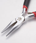 5 inch Carbon Steel Chain Nose Pliers, Platinum 5-Inch Carbon Steel Chain Nose Pliers – Platinum Finish Jewelry Tool for DIY Craft & Wire Work