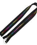 BLACK #5 Nylon Coil Zippers Rainbow Zipper Tape, Resin Coil Colorful Teeth 60cm #5 Nylon Coil Zippers – Rainbow Zipper Tape with Colorful Resin Coil Teeth for Bags, Garments & Crafts