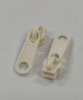 #5 Plastic Zipper Sliders, Garment Accessories, Oval, Navajo White #5 Plastic Zipper Sliders, Garment Accessories, Oval, Navajo White