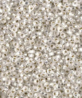 50/250g Miyuki Seed Beads 11/0 Matted Silver Lined Crystal 0001F 50/250g Miyuki Seed Beads 11/0 Matted Silver Lined Crystal 0001F