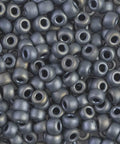 50/250g Miyuki Seed Beads 6/0 Matted Silver Grey 50/250g Miyuki Seed Beads 6/0 Matted Silver Grey