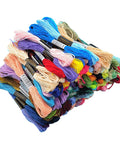 50 Skeins 50 Colors 6-Ply Polycotton Embroidery Floss, Cross Stitch Threads, Mixed Color 50 Skeins 50 Colors 6-Ply Polycotton Embroidery Floss, Cross Stitch Threads, Mixed Color