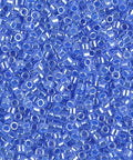 50g Miyuki Delica 10/0 Lined Crystal Sapphire DBM0240 50g Miyuki Delica 10/0 Lined Crystal Sapphire DBM0240