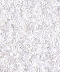 50g Miyuki Delica 10/0 White Pearl Ceylon DBM0201 DELICA 10/0 WHITE PEARL CEYLON