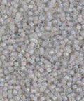 50g MIYUKI DELICA 11/0 MATTED TRANSPARENT GREY MIST AB (DB1286-50G) 50g MIYUKI DELICA 11/0 MATTED TRANSPARENT GREY MIST AB (DB1286-50G)