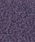 50g MIYUKI DELICA 11-0 MATTED TRANSPARENT LT.AMETHYST (DB1265-50G) DELICA 11/0 MATTED TRANSPARENT LT.AMETHYST