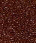 50g MIYUKI DELICA 11/0 TRANSPARENT DK.TOPAZ (DB0709-50G) DELICA 11/0 TRANSPARENT DK.TOPAZ