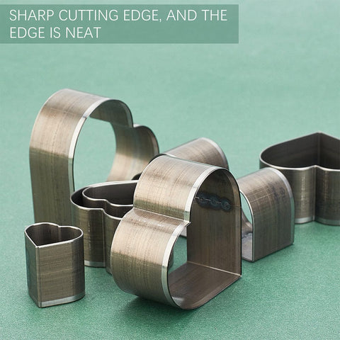 8 Pcs Single Hole Hollow Punch Set Carbon Steel 8 Sizes Heart Leather Cutting Tool 8 Pcs Single Hole Hollow Punch Set Carbon Steel 8 Sizes Heart Leather Cutting Tool