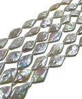 9-11mm Diamond Shaped Freshwater Pearls hole 0.8mm 9-11mm Diamond Shaped Freshwater Pearls hole 0.8mm