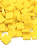 OPAL YELLOW 12mm Recycled Sintered Glass Mosaic Tiles 12mm Recycled Sintered Glass Mosaic Tiles
