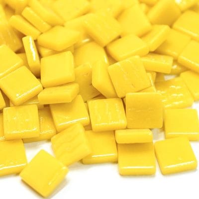 OPAL YELLOW 12mm Recycled Sintered Glass Mosaic Tiles 12mm Recycled Sintered Glass Mosaic Tiles