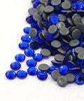 COBALT AA Grade Glass Hotfix Rhinestones – Flat Back, SS16 AA Glass Hotfix Rhinestones SS16 | BalzarCrafts