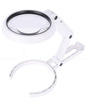 ABS Plastic Handheld and Desktop Foldable Illuminated Magnifier, with Acrylic Optical Lenses ABS Plastic Handheld and Desktop Foldable Illuminated Magnifier, with Acrylic Optical Lenses