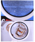 ABS Plastic Handheld and Desktop Foldable Illuminated Magnifier, with Acrylic Optical Lenses ABS Plastic Handheld and Desktop Foldable Illuminated Magnifier, with Acrylic Optical Lenses