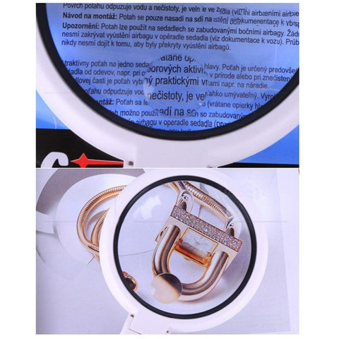 ABS Plastic Handheld and Desktop Foldable Illuminated Magnifier, with Acrylic Optical Lenses ABS Plastic Handheld and Desktop Foldable Illuminated Magnifier, with Acrylic Optical Lenses