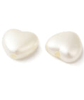 ABS Plastic Imitation Pearl Beads, Heart, WhiteSmoke, 10x11x5.5mm, Hole: 1.8mm ABS Plastic Imitation Pearl Beads, Heart, WhiteSmoke, 10x11x5.5mm, Hole: 1.8mm