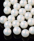 ABS Plastic Imitation Pearl Beads, Matte Style, NO HOLE/Undrilled, 6mm ABS Plastic Imitation Pearl Beads, Matte Style, NO HOLE/Undrilled, 6mm