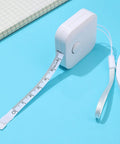 ABS Soft Retractable Tape Measure, 150cm White ABS Soft Retractable Tape Measure – Sewing, Tailoring & Body Measuring Tool