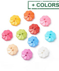 Acrylic Buttons, 2-Hole, Dyed, Flower, Size: about 13mm Acrylic Buttons, 2-Hole, Dyed, Flower, Size: about 13mm