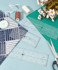 Acrylic Quilting Template, Cutting Guide, Sewing Tools, Rectangle, Clear Clear Acrylic Quilting Template – Rectangle Cutting Guide for Sewing & Patchwork