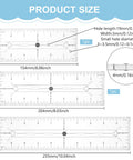 Acrylic Quilting Template, Cutting Guide, Sewing Tools, Rectangle, Clear Clear Acrylic Quilting Template – Rectangle Cutting Guide for Sewing & Patchwork
