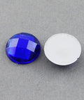 BLUE (FB3476-14) Acrylic Rhinestone Cabochons, Flat Back, 20x6mm Acrylic Rhinestone Cabochons, Flat Back, 20x6mm