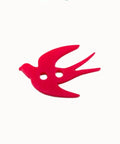 RED Acrylic Swallow Button Style Connector for March Bracelets Acrylic Swallow Button Style Connector for March Bracelets