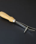 Adjustable Leather Edger Creaser, with Wooden Handle, for DIY Handmade Leather Craft Tools Adjustable Leather Edger Creaser, with Wooden Handle, for DIY Handmade Leather Craft Tools