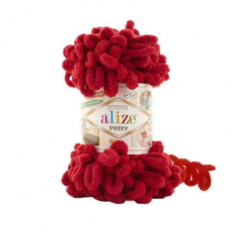 Alize Yarn 106 Alize Puffy Yarn – Super Soft, Chunky Loop Yarn for Hand Knitting