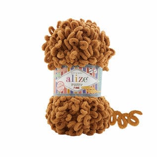 Alize Yarn 179 Alize Puffy Fine Yarn – Lightweight Loop Yarn for Detailed Hand Knitting