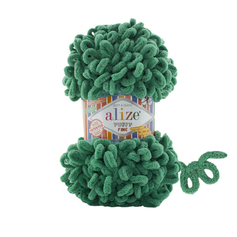 Alize Yarn 532 Alize Puffy Yarn – Super Soft, Chunky Loop Yarn for Hand Knitting