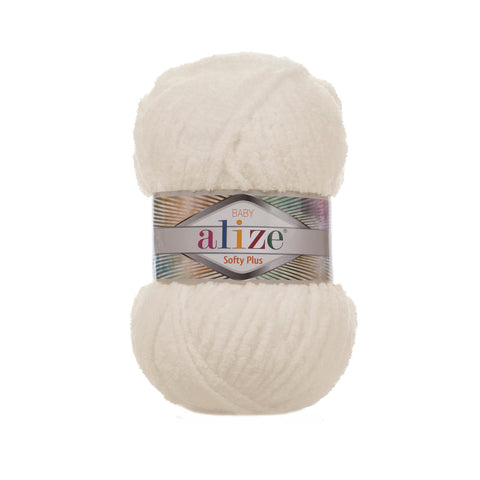 Alize Yarn 62 Alize Softy Plus Yarn – Super Soft Plush Yarn for Baby Projects, Amigurumi & Blankets