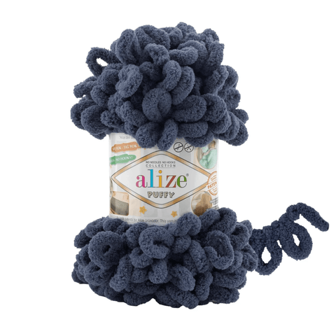 Alize Yarn 900 Alize Puffy Yarn – Super Soft, Chunky Loop Yarn for Hand Knitting