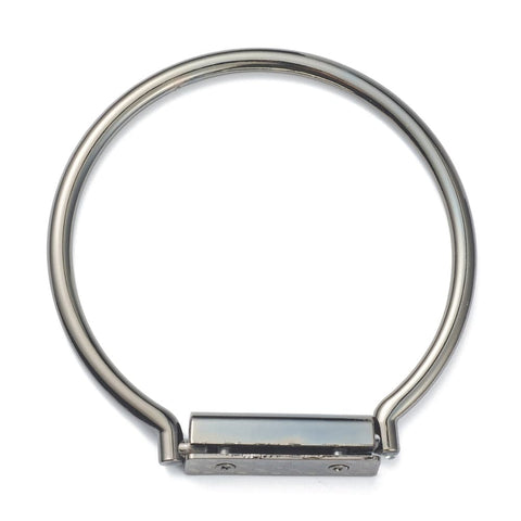 Alloy Bag Handle, Bag Replacement Accessories, Gunmetal Alloy Bag Handle, Bag Replacement Accessories, Gunmetal